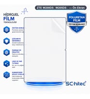 SChitec ZTE W200DS（W205DS） Uyumlu Ön Yüzey Nano Şeffaf Hidrojel Ekran Koruyucu
