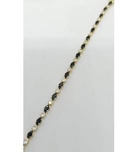 Éclat Obsidian Bileklik (16+2 cm)
