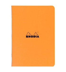 Rhodia Classic Staplebound A5 Kareli Defter Orange 119184C