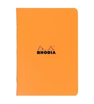 Rhodia Classic Staplebound A5 Kareli Defter Orange 119184C