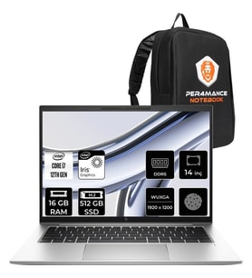 HP Elitebook 840 G9 i7 1255U 16GB RAM 512GB SSD 14" FHD+ FreeDOS 9M431ATPN307 Notebook + Per4 Çanta