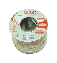 Mag Greenstar RG59 FA HD Mini Anten Kablosu 100 Metre Alüminyum Akaşımlı Folyo Çanak Anten Kablosu