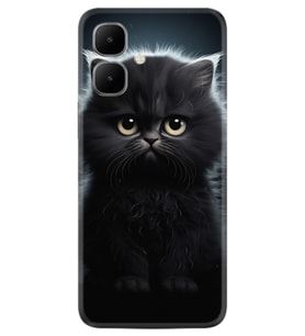 Infinix Smart 10 Kılıf Boutique Baskılı Resimli Tombul Kedi Pcode -003