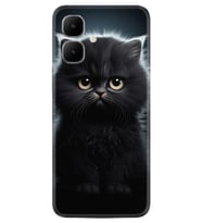 Infinix Smart 10 Kılıf Boutique Baskılı Resimli Tombul Kedi Pcode -003