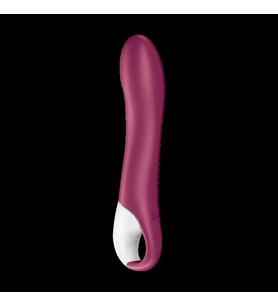 Satisfyer Kavraması Kolay Telefon İle Kontrol Edilen Güçlü Titreşimli Isıtmalı Ve Şarjlı Vibratör