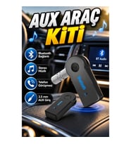 Bluetooth AUX Araç Kiti V3.0 EDR Stereo Müzik Alıcı Telefon Bağlantı Cihazı