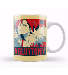The Seven Deadly Sins Merlin - Gluttony Kupa Bardak Porselen