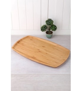 Balsa KYK3622 Bambu Sunum Tabağı 36x22 Cm