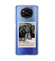 Poco X3 PRO / X3 NFC Uyumlu How I Met Your Mother Tasarımlı Şeffaf Telefon Kılıfı