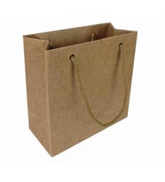 ÇANTA KRAFT NATUREL 11x11 CM PK:50-