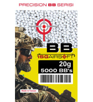 ISGairsoft TAYVAN 0.20g BB Airsoft 5000adet 1KG