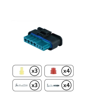 Yakıt Pompası Soketi 7 Pin Kablosuz