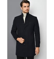 PLT8391 DEWBERRY ERKEK PALTO-LACİVERT