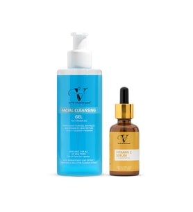 VİTANOVA 2’li Cilt Bakım Seti Yüz Temizleme Jeli + Vitamin C Serum