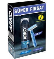 Arko Men Banyo 5 Adet + Cool Köpük Pro 200ML