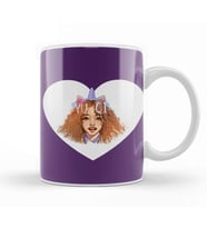 Kpop Yuqi Kupa Bardak Porselen