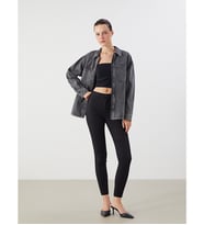 LCW Jeans Siyah Jüpiter Süper Skinny Fit Kadın Jean Pantolon