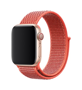 BİPOWER APPLE WATCH 38-40MM KRD3 HASIR NAR ÇİÇEĞİ KORDON