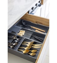 Tidy Ayarlanabilir Çekmece Içi Kaşıklık-bıçaklık Gri 40 X 50