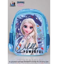 YENİ SEZON LİSANSLI ELSA FROZEN OKUL ÇANTASI HAWK WIDELY (Mavi)