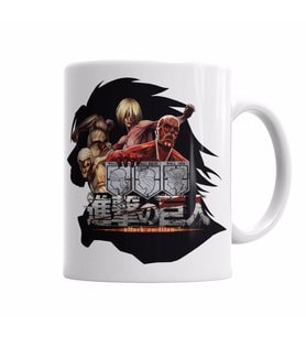 Attack On Titan Kupa Bardak Porselen