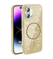 Microsonic Apple iPhone 16 Kılıf GlamGrip Luxe Gold (Gold)