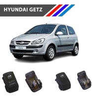 Hyundai Tucson - Hyundai Getz - Kia Sorento - Kia Sportage - Kia Cerato - Sedona II - Carens Cam Düğme Kapağı
