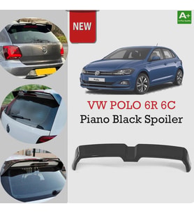 Vw Polo 6R 6C Bagaj Üstü Spoiler Oettinger Piano Black 2009-2019