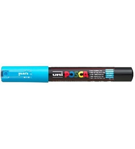 Uni Posca PC-1M Boyama Markörü 0.7 mm AÇIK MAVİ 