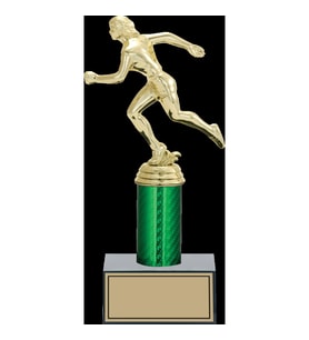 ODAK KUPA - Figürlü Kupalar - Atletizm Kadın Figürlü Kupalar FG-006 C - 26 cm