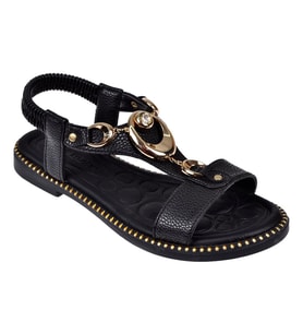 Castle Black Comfort Kadın Sandalet CB-35307 SİYAH