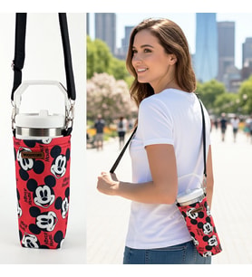 Woodycord 1 Litrelik Matara Kılıfı Su Şişesi Taşıma Çantası Water Bottle Bag
