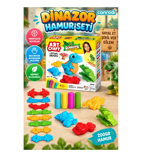 03549 3D DİNAZOR HAMUR SET 200GR