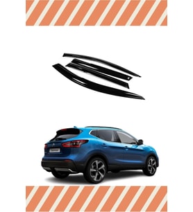 Nıssan Qashqai 2014-2021 4'lü Mügen Tip Cam Rüzgarlığı