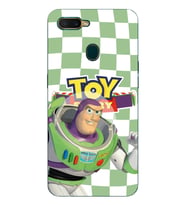 Oppo A5S/AX7/A12 Uyumlu Toy Story Buzz Desenli Şeffaf Telefon Kılıfı