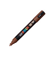 UNİ POSCA SU BAZLI POSTER MARKER 1.8-2.5 KAHVERENGİ PC-5M