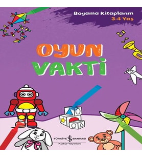Oyun Vakti - Boyama larım 3-4 Yaş