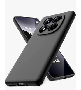 Xiaomi Redmi Note 14 Pro Plus Uyumlu Zore Mara Lansman Kılıf- (Siyah)
