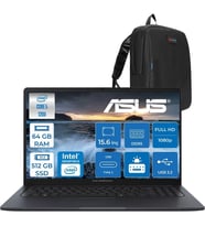 Asus Expertbook B1 B1503CVA-C58G512B4D Intel Core 5 120U 64GB Ddr5 512GB SSD 15.6"fhd 300NITS (1920 x 1080) Freedos Taşınabilir Bilgisayar C58G512B4DF22+ZETTAÇANTA
