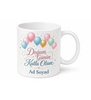 Happy Birthday Doğum Günün Kutlu Olsun Kupa Bardak Doğum Günü Hediye