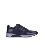 Fosco - Siyah Hakiki Deri Erkek Sneakers 2720-1 - 6960