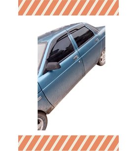Lada Vega Sedan Tüm 4’lü Mügen Tip Cam Rüzgarlığı