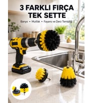 Banyo, Mutfak, Jant ve Fayans Temizliği İçin Uygun Matkap Başlığı
