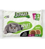 4 x 100 Gr Çift Lezzet Pouch Yetişkin Kedi Kuzulu - Tavuklu