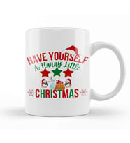 Have Yourself A Harry Little Christmas Merry Christmas Kupa Bardak Porselen
