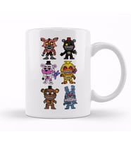 Fnaf Birthday Party Kupa Bardak Porselen