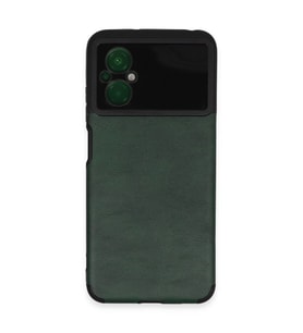 Xiaomi Poco M5 Kılıf Loop Deri Silikon - Yeşil