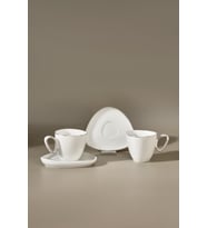 İki Kişilik Zarif Çay Fincanı, 200 ml, Şık ve Modern Tasarım