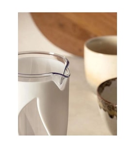 Beyaz Berthe French Press 500 ml 500 cc Plastik