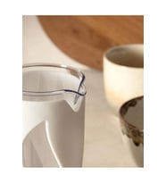 Beyaz Berthe French Press 500 ml 500 cc Plastik